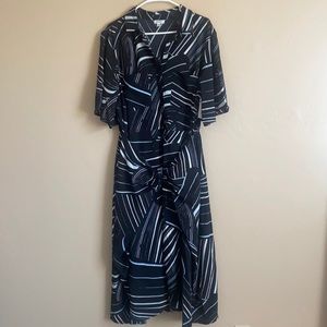 Avenue wrap dress